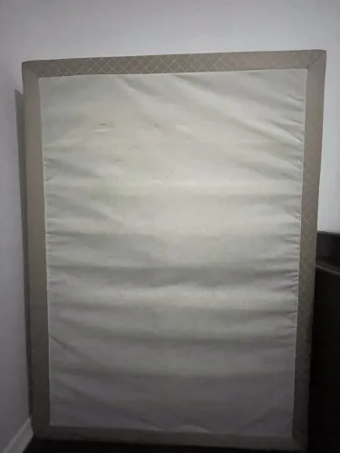 Box de Cama Casal Bege