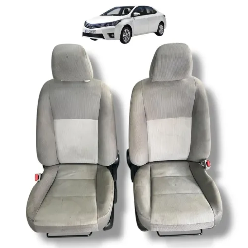 Par banco dianteiro tecido Toyota Corolla 2015 2016 2017 18