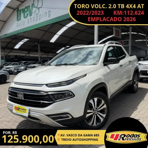 Fiat Toro Volcano 2.0 16V 4X4 TB Diesel Aut. 2023