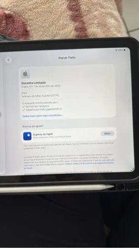 iPad 11 - 128gb na garantia 