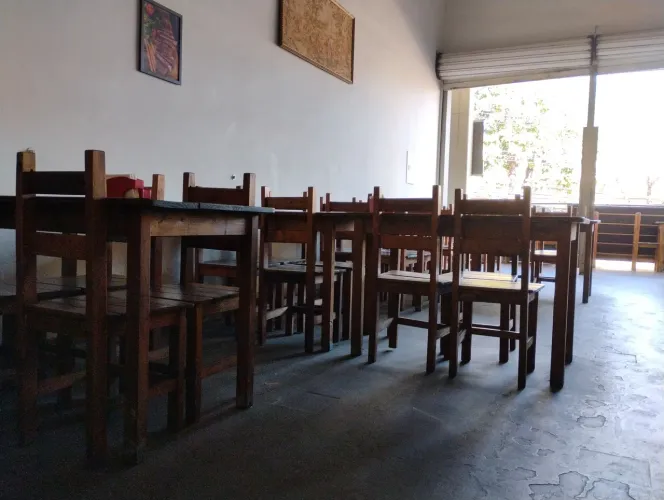 Fundo de restaurante