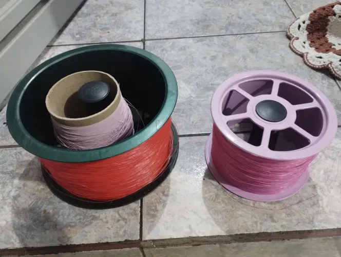 Carretilha de pipa e chilena