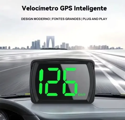 Velocímetro Automotivo Digital em Led 