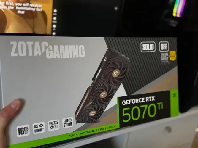 Aceito trocas - RTX 5070TI 16gb Zotac OC - Até 12x