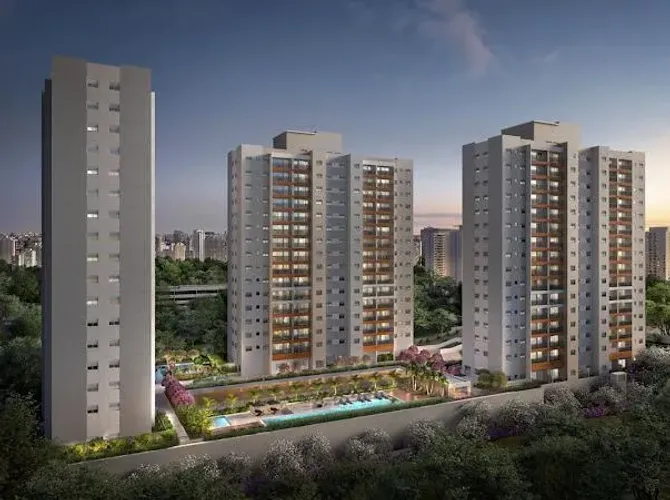 Apartamento para Venda em São Bernardo do Campo, Planalto, 2 dormitórios, 1 suíte, 2 banhe