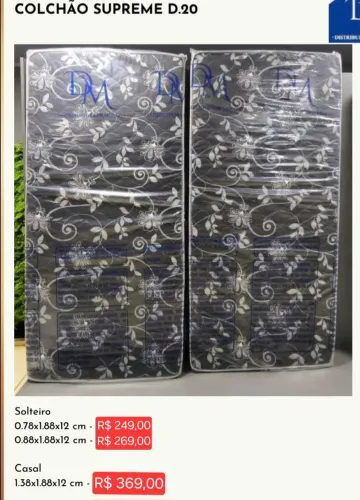 Colchão Supreme D20 solteiro e casal (leia a descrição)