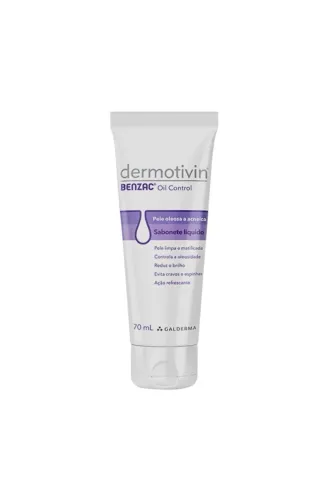 Sabonete Facial | Dermotivin Benzac Oil Control