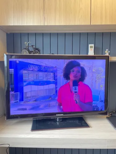 TV Samsung 42 pol com problema no som
