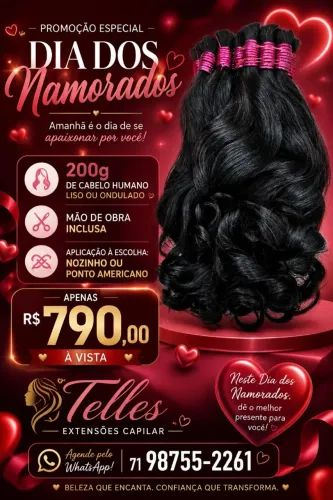 Cabelo humano promoção imperdível ?