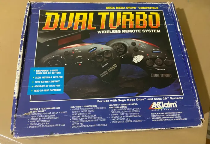 Controle Acclain Mega Drive