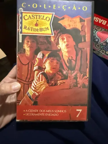 Fita VHS Castelo Rá-Tim-Bum Vol. 7 - A Cidade dos Meus Sonhos - TV Cultura