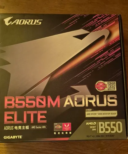 ? KIT GAMER - B550 AORUS ELITE + WATER COOLER 240MM ?