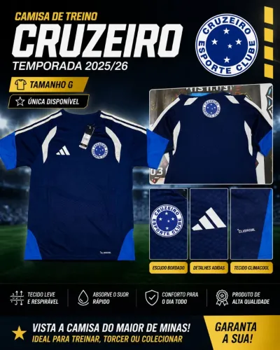 Camisa Treino do Cruzeiro