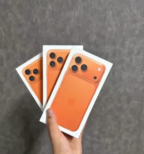 IPHONE 17 PRO MAX 256GB - LARANJA NOVO LACRADO!