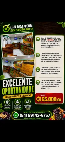 Vendo loja completa , funcionando!