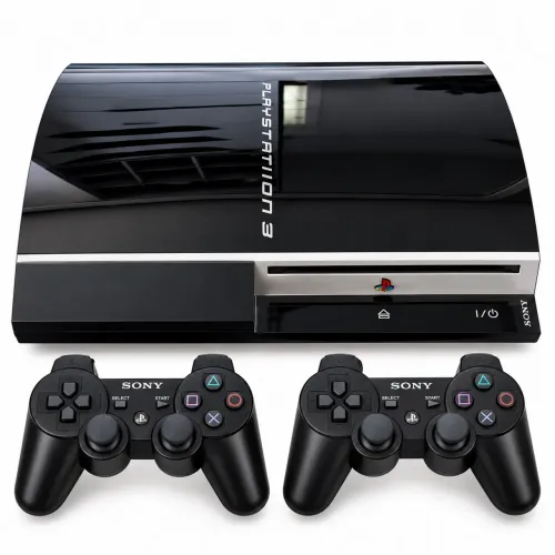 Sony PS3 Completo + 16 Jogos + 2 Controles + Kit Move Completo + Teclado