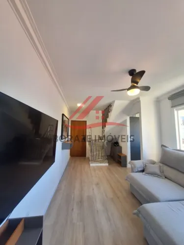 Cobertura Residencial no Parque São Vicente - Mauá - SP. Com 121 m² de área útil.
