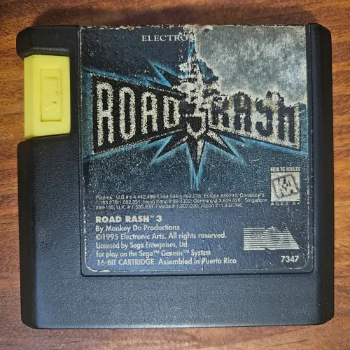 Road Rash 3 Sega Genesis EA Mega Drive Original (Cartucho)