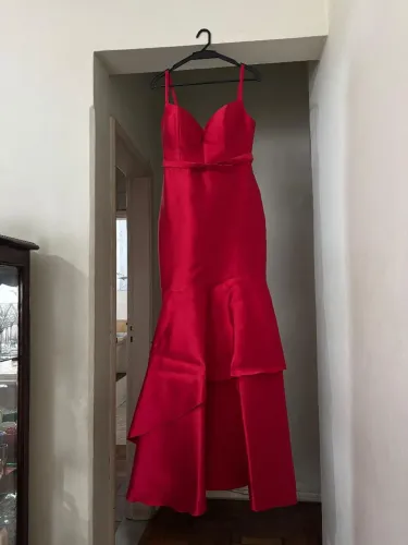 Lindo vestido festa usado 1 única vez, tamanho 38 