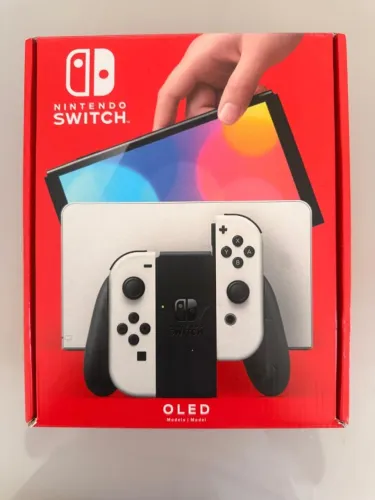 Nintendo Switch Oled Desbloqueado 256gb Completo