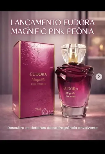 Perfume Magnific Pink peônia 