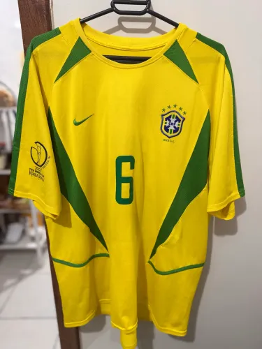 Camisa Seleção Brasileira 2003 - #6 Roberto Carlos