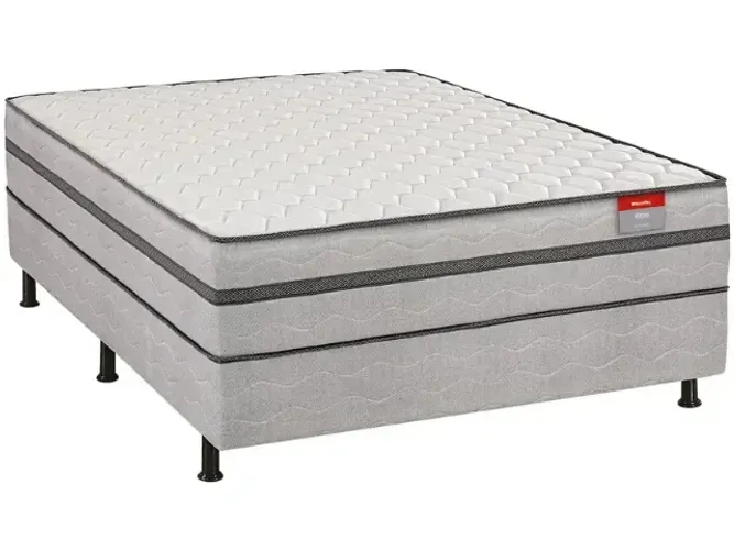 Cama Box Conjugada Casal Reconflex Espuma 65x138x188cm Elos