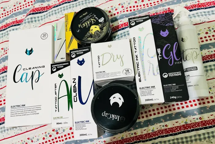 Kit para tatuagem Electric Ink