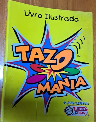 ÁLBUM COMPLETO TAZO MANIA ORIGINAL DA ÉPOCA 1997