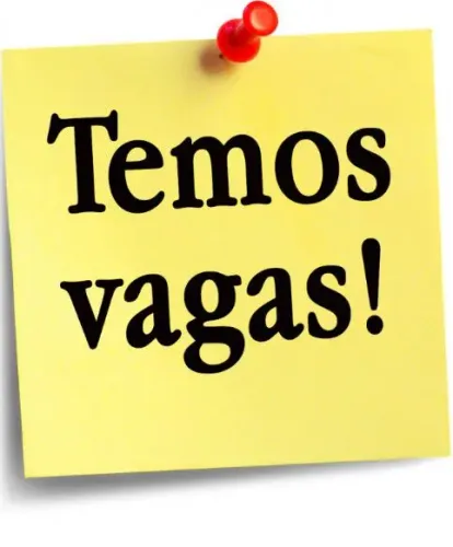 Vaga para hoje