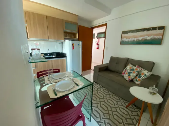 APARTAMENTO UM QUARTO MOBILIADO PARA ALUGAR EM BOA VIAGEM
