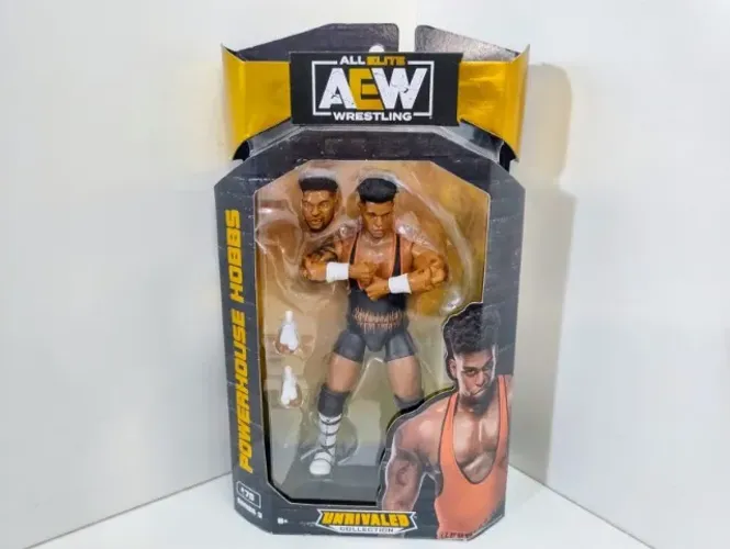 Boneco de ação-AEW-POWERHOUSE HOBBS - Série 3 - #78