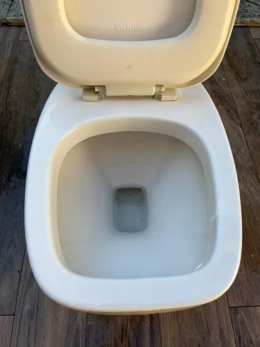 Vaso sanitário com tampa 