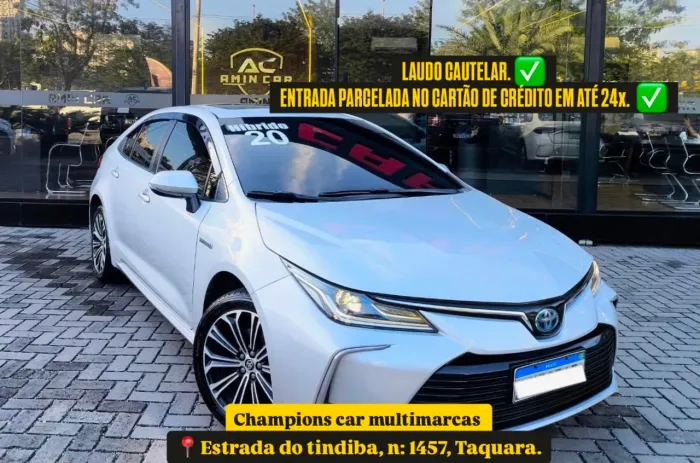 Toyota Corolla Altis Prem. Hybrid 1.8 Flex AUT 2020