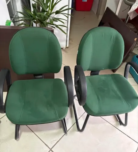 Cadeiras espera muito confortável 