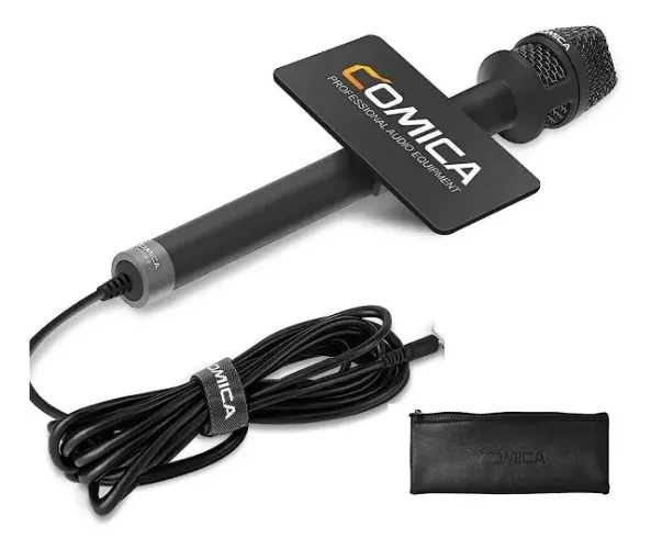 Microfone Comica Hrm-s Para Repórter/entrevista Para Celular (Usado)