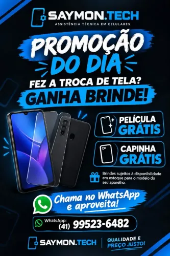 Celular, manutenção, troca de display
