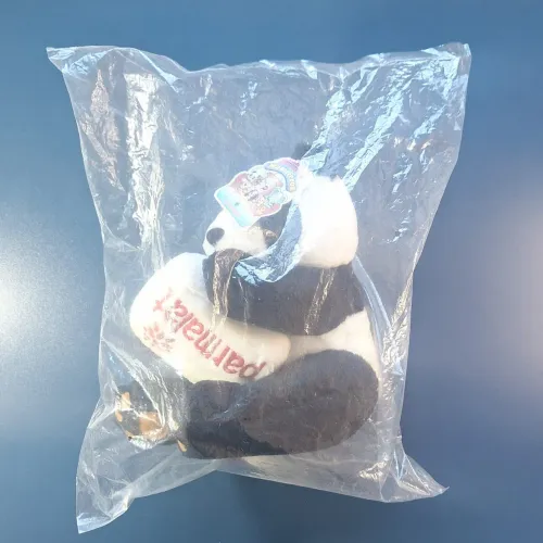 Pelúcia Urso Panda Original Parmalat Lacrado