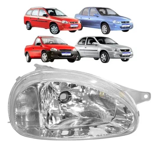 Farol Gm Corsa Classic Wind Wagon Pickup 1994 1995 A 2010 Ld Direito
