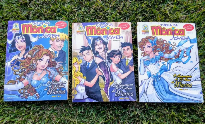 Revistas Turma da Mônica - Aniversário da Marina