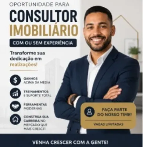 Vaga: Consultor(a) Imobiliário(a)