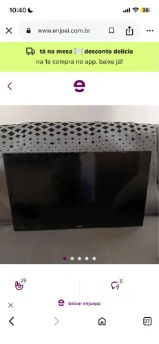 Vende se tv Samsung 27 usada