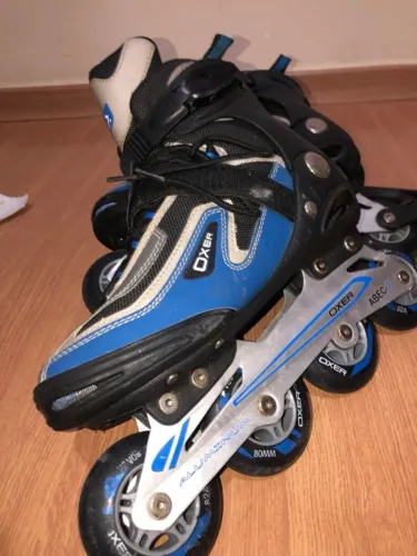 Patins Inline Oxer Original Regulável Tam. 37 - Excelente Estado