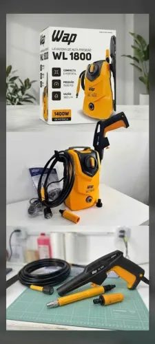 Lavadora de Alta Pressão NOVA LACRADA WAP WL 1800 1400W 1500PSI 360L/h 220V