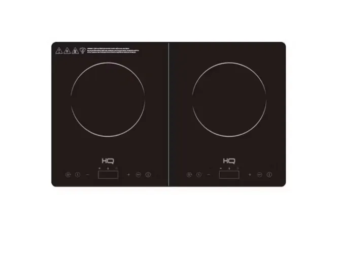 Cooktop de Indução HQ 2 Bocas Portátil 2000W Preto HQ-IDS3502 127V