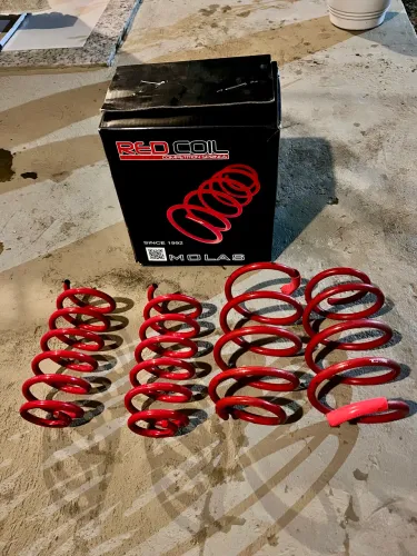 Molas Esportivas Red Coil VW Fox 2015