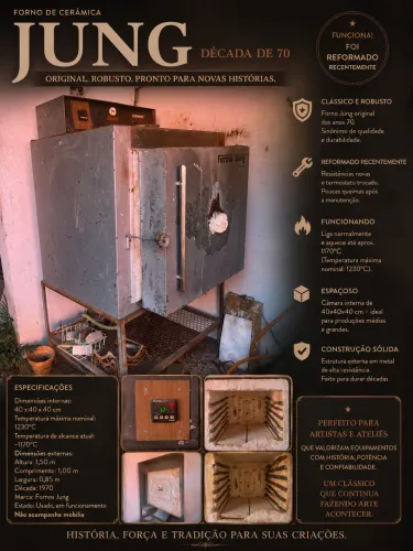 Forno Jung de cerâmica 