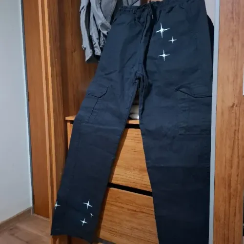 calça cargo preta alternazero - drop a criação