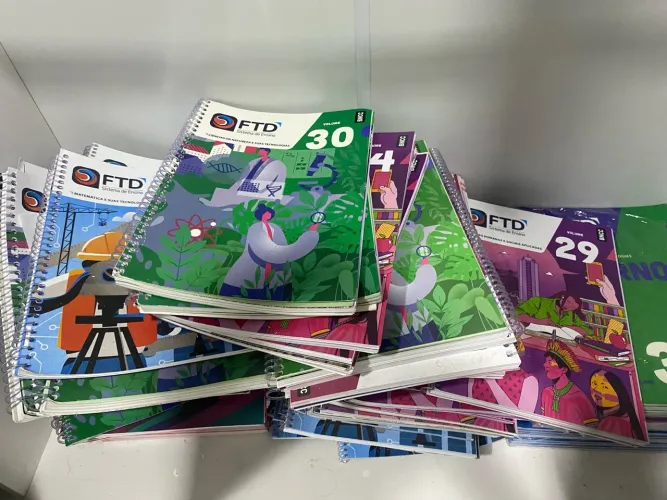 Livros 3º ano Ensino Médio FTD - Volumes 25 a 36