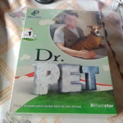 Dr. Pet - DVD Box Lacrado Volume 1 Com 2 Discos com Alexandre Rossi - Dicas e Truques
